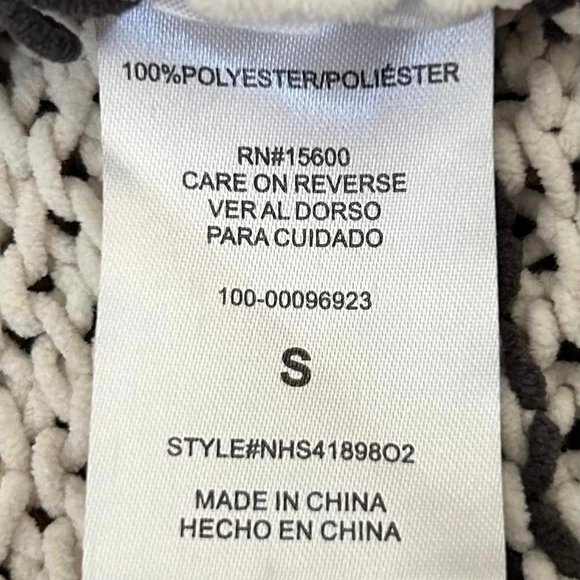 Size Small Rewind Hooded Open Front Sweater/Cardigan - Picture 6 of 8